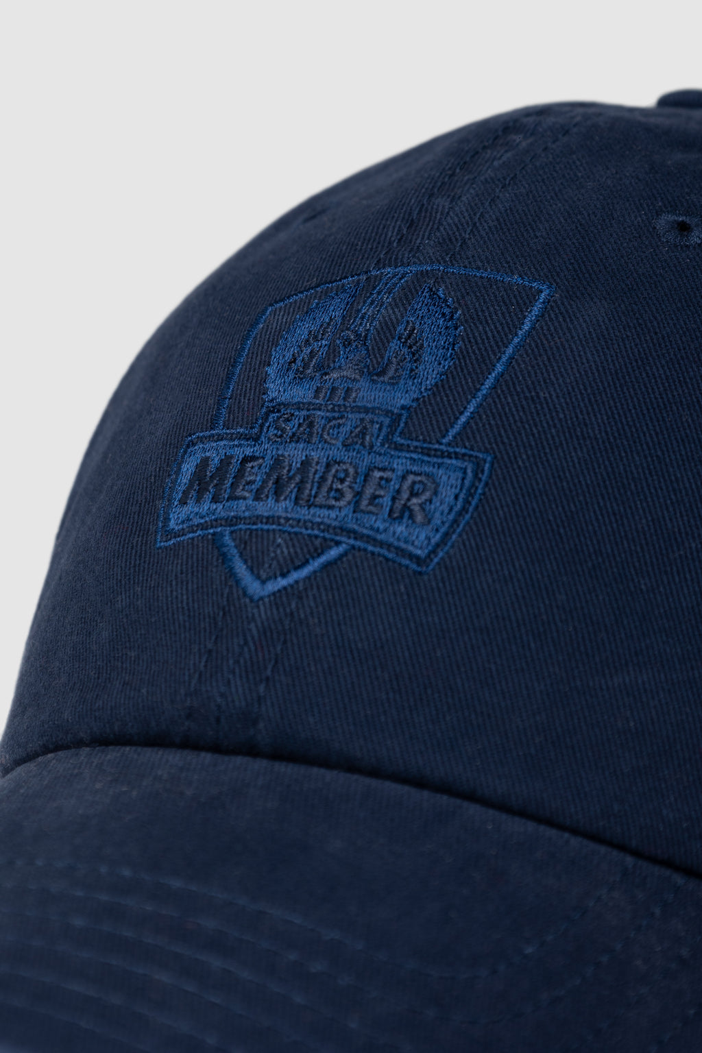 Embroidered Logo Cap Navy