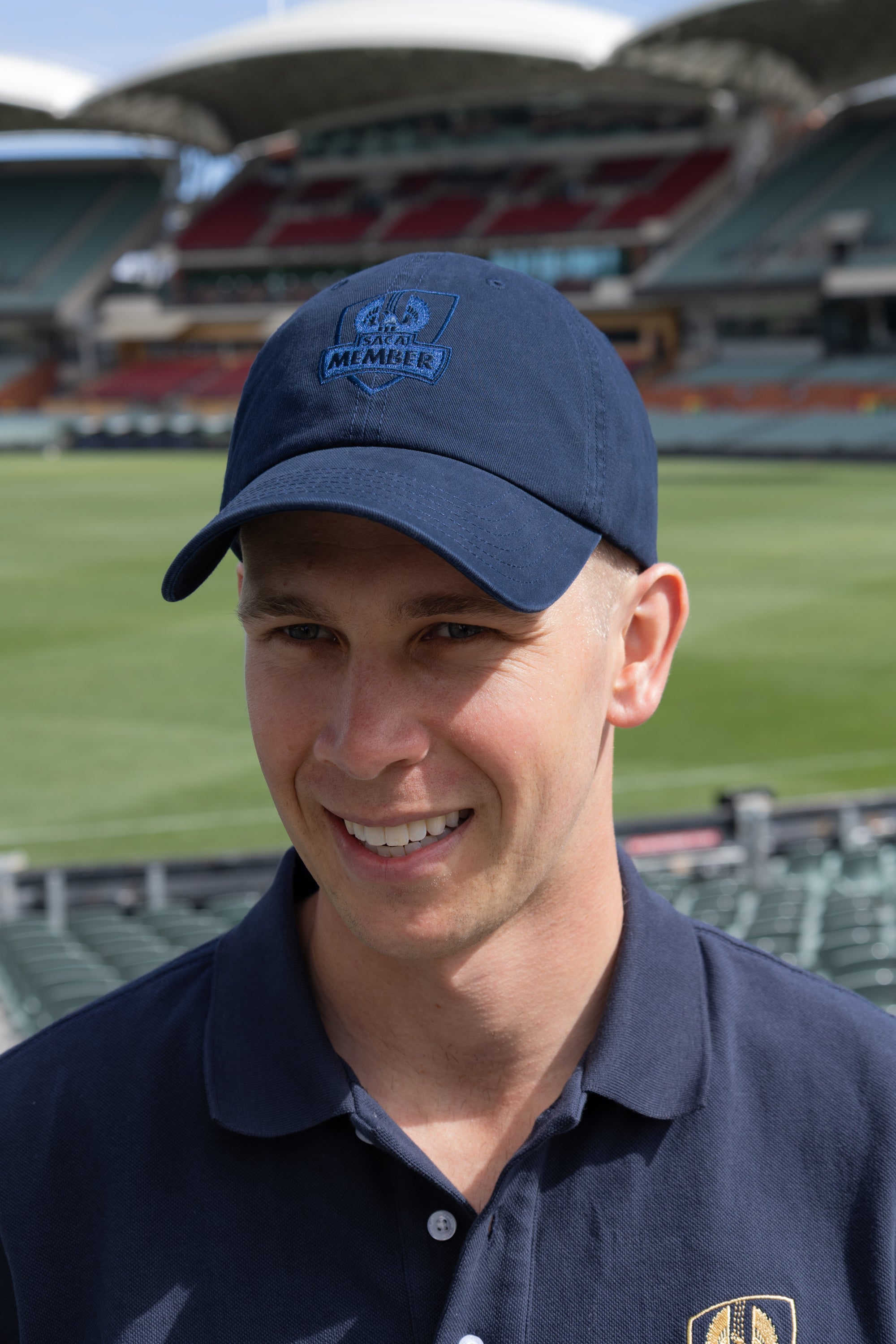 Embroidered Logo Cap Navy