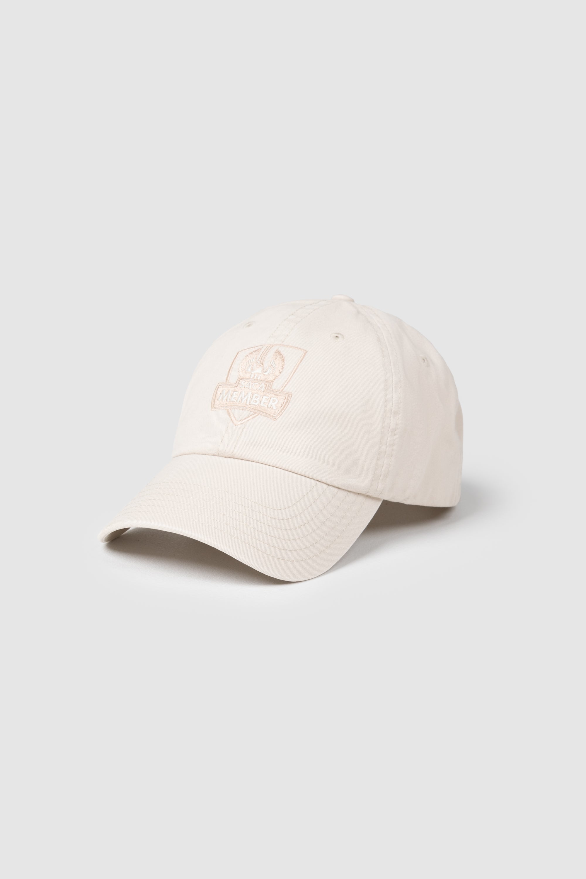 Embroidered Logo Cap Stone